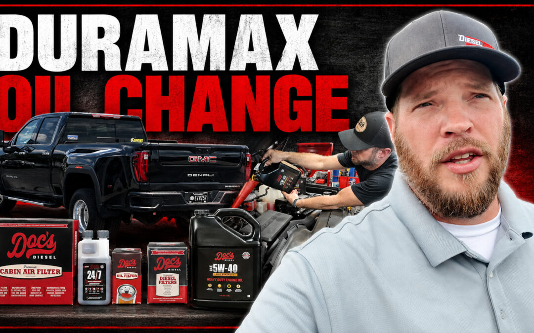 Changing the Oil on a Duramax with Doc’s Diesel Products